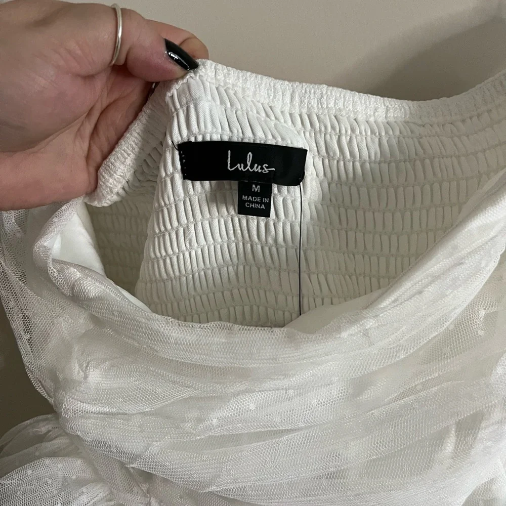 Lulus white prepare to party dress - Picture 3 of 5